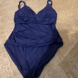 Navy Blue Tommy Bahama One Piece Size 10